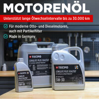 1L TECPO 5W-30 LONGLIFE PLUS MOTORÖL für VW...