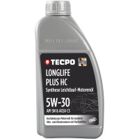 1L TECPO 5W-30 LONGLIFE PLUS MOTORÖL für VW 504.00 507.00 MB 229.31 229.51 BMW LL-04 C30