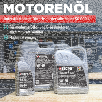 5L TECPO 5W-30 LONGLIFE PLUS MOTORÖL für VW 504.00 507.00 MB 229.31 229.51 BMW LL-04 C30