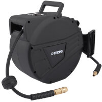 TECPO Automatik-Druckluftschlauch-Aufroller 10 m...