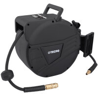 TECPO Automatik-Druckluftschlauch-Aufroller 10 m...