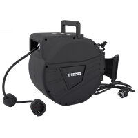 TECPO Automatik Kabelaufroller 10 m Stromkabel mit...