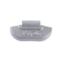TECPO Auswuchtgewichte Schlaggewichte 15g Zink für Stahlfelgen, 100-tlg.