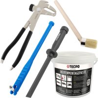 TECPO Reifenmontagepaste weiß 5 kg + Pinsel +...