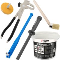 TECPO Reifenmontagepaste weiß 5 kg + Pinsel +...