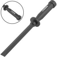 TECPO Reifenmontagepaste schwarz 5 kg + Pinsel + Auswuchtzange + Einziehwerkzeug + Radierer + Schaber