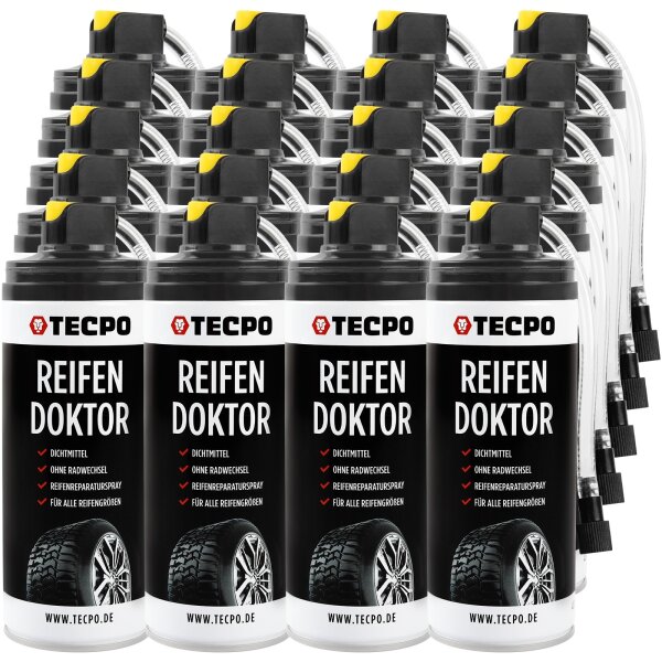 20x TECPO Reifen Doktor Dichtmittel, 400 ml