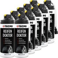 10x TECPO Reifen Doktor Dichtmittel, 400 ml