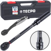 TECPO Drehmomentschlüssel 3/8" 10-60 NM Ratsche