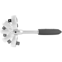 TECPO Gelenkknarren 1/4" 3/8" 1/2" Ratschen flexibel mit Schnellverschluss