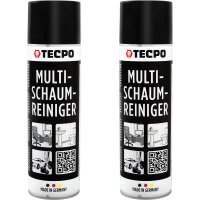 2x TECPO Multi-Schaumreiniger, 500 ml