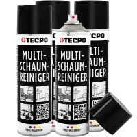 4x TECPO Multi-Schaumreiniger, 500 ml