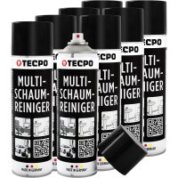 8x TECPO Multi-Schaumreiniger, 500 ml