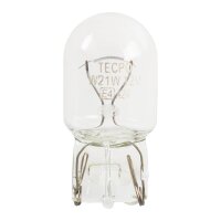 TECPO Glühbirnen Set, 12V-21W, W21W, W3X16d, 50 Stück