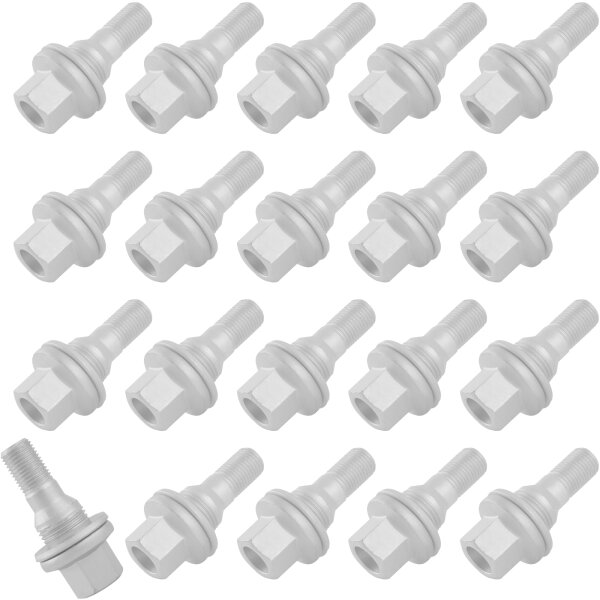 20x TECPO Radbolzen Radschrauben M12x1,25 für PSA