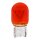 TECPO Glühbirne 12V-21W, W21W Orange + 12V-21W, W3X16D Glassockel