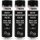 3x TECPO Unterbodenschutz überlackierbar schwarz, 500 ml