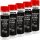 5x TECPO Unterbodenschutz Bitumen schwarz, 500 ml