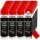 36x TECPO Unterbodenschutz Bitumen schwarz, 500 ml