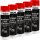 5x TECPO Unterbodenschutz überlackierbar schwarz, 500 ml