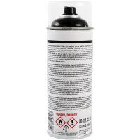 6x TECPO 1K Farbspray Schwarz Teppich / Fußmatten, 400 ml