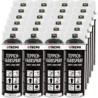 24x TECPO 1K Farbspray Anthrazit Teppich /...