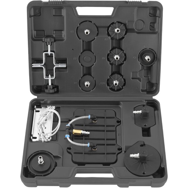 TECPO Adapter-Satz für Druckluft Bremsenentlüftungsgerät, 15-tlg. (B-Ware)