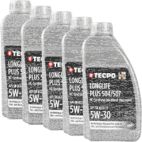 5L TECPO 5W-30 LONGLIFE PLUS MOTORÖL für VW...