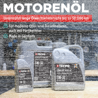 10L TECPO 5W-30 LONGLIFE PLUS MOTORÖL für VW...