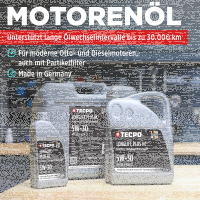 2x 5L TECPO 5W-30 LONGLIFE PLUS MOTORÖL für VW...