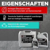 3x 5L TECPO 5W-30 LONGLIFE PLUS MOTORÖL für VW 504.00 507.00 MB 229.31 229.51 BMW LL-04 C30