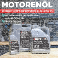 4x 5L TECPO 5W-30 LONGLIFE PLUS MOTORÖL für VW...