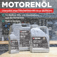 6L TECPO 5W-30 LONGLIFE PLUS MOTORÖL für VW...