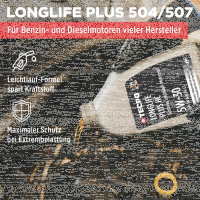 7L TECPO 5W-30 LONGLIFE PLUS MOTORÖL für VW 504.00 507.00 MB 229.31 229.51 BMW LL-04 C30
