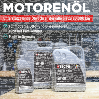 8L TECPO 5W-30 LONGLIFE PLUS MOTORÖL für VW...