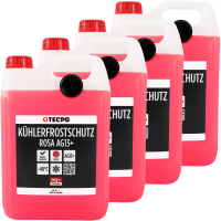 4x TECPO Kühlerfrostschutz Kühlmittel AG13+...