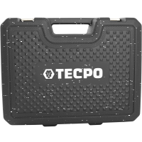 TECPO Kühlsystem Abdrückgerät 27-teilig + 5L Kühlerfrostschutz Kühlmittel AG13+ rosa (-40 C°) Antifreeze