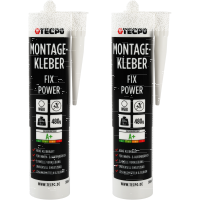 2x TECPO Universal Montagekleber Ultra FIX Power...