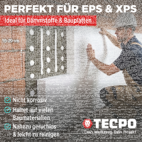 8x TECPO Universal Montagekleber Ultra FIX Power Baukleber 480g Weiß