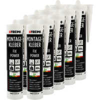 10x TECPO Universal Montagekleber Ultra FIX Power...
