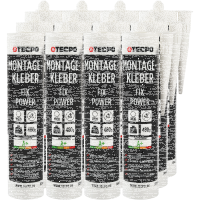 12x TECPO Universal Montagekleber Ultra FIX Power...