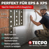 24x TECPO Universal Montagekleber Ultra FIX Power Baukleber 480g Weiß