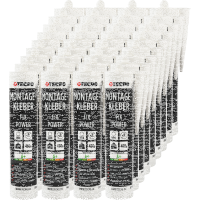 36x TECPO Universal Montagekleber Ultra FIX Power...