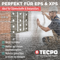 36x TECPO Universal Montagekleber Ultra FIX Power Baukleber 480g Weiß