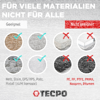 36x TECPO Universal Montagekleber Ultra FIX Power Baukleber 480g Weiß