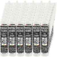 48x TECPO Universal Montagekleber Ultra FIX Power...