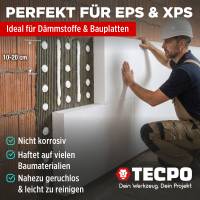 48x TECPO Universal Montagekleber Ultra FIX Power Baukleber 480g Weiß