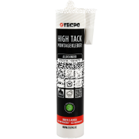 TECPO Universal Montagekleber Ultra FIX Power Baukleber 480g Weiß + Montagekleber HIGH TACK Baukleber, 1x 455g Kleber + Dichtstoffe MS-Polymer SMP