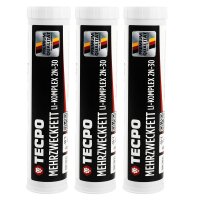 TECPO Mehrzweckfett 3x400g Hochleistungs Li-Komplex...