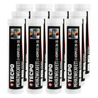 TECPO Mehrzweckfett 12x400g Hochleistungs Li-Komplex...